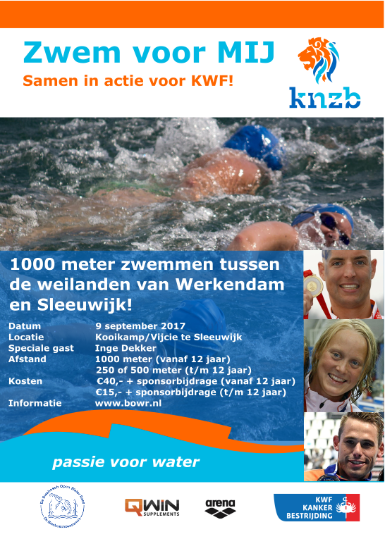 Flyer Zwem voor MIJ