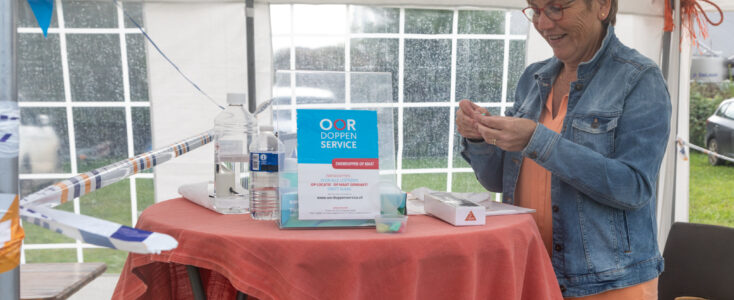 Oordoppen Service aanwezig